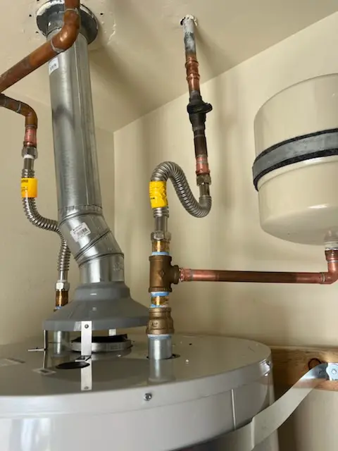 Water heater installation and plumbing repair in Gallagherville